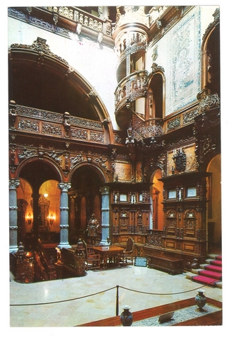 1888 - Sinaia. Muzeul Peles. Holul de onoare
